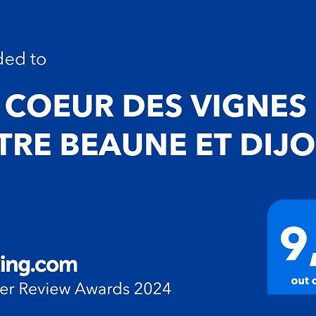 فيلا Au Coeur Des Vignes Entre Beaune Et Dijon Montceau-et-Echarnant المظهر الخارجي الصورة