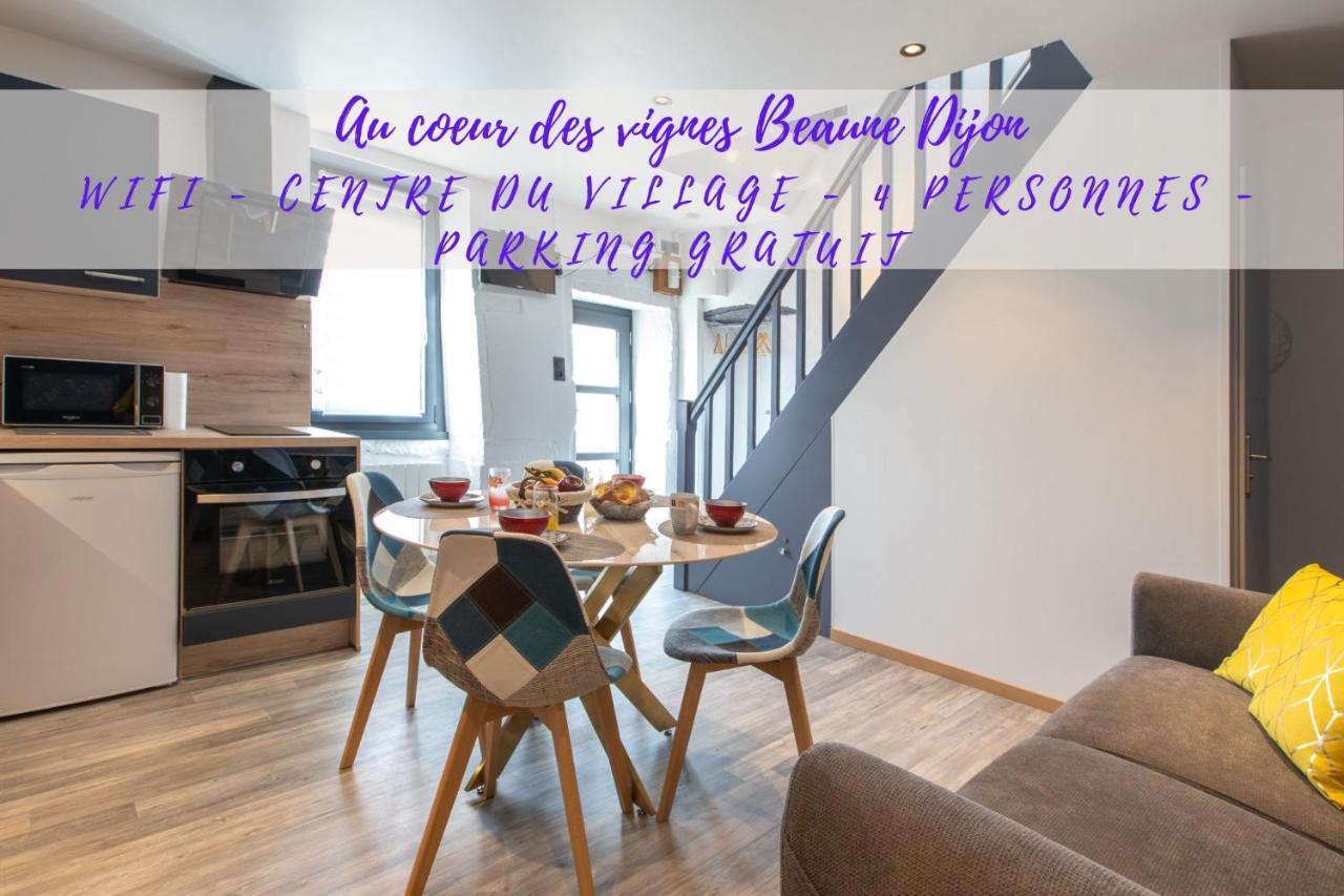 فيلا Au Coeur Des Vignes Entre Beaune Et Dijon Montceau-et-Echarnant المظهر الخارجي الصورة