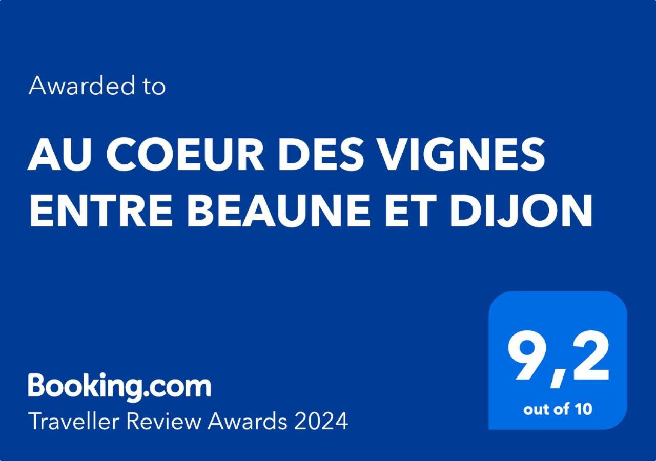 فيلا Au Coeur Des Vignes Entre Beaune Et Dijon Montceau-et-Echarnant المظهر الخارجي الصورة